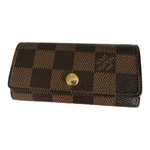 Authentic Damier Ebiene Louis Vuitton 4 Key holder